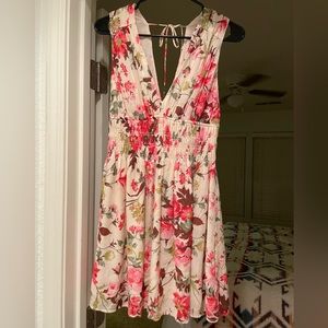 A&F Mini Dress - Cream Floral